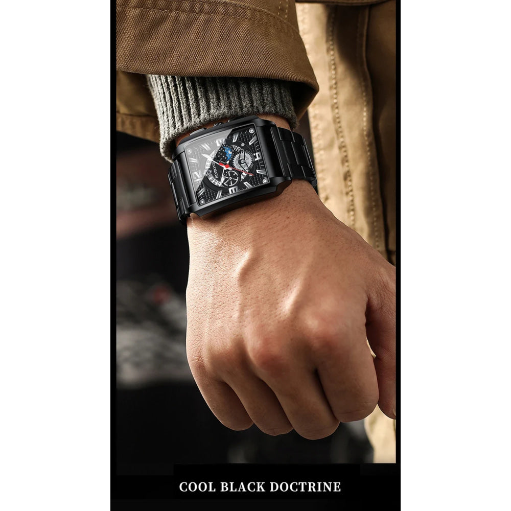 BINBOND Luxury quartz wristwatches luminous waterproof auto date chronograph men's watch business sport fashion casual reloj