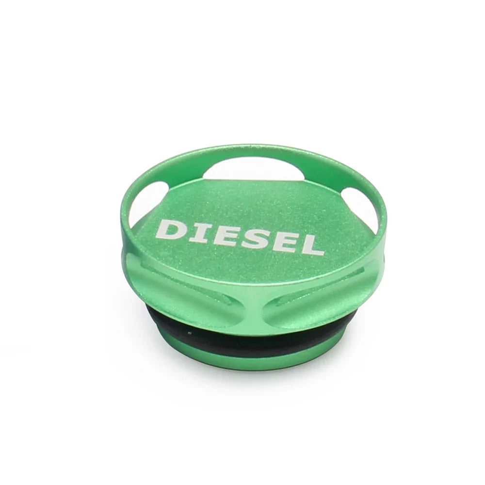 Car Modified Fuel Tank Cap Is Suitable Aluminum Alloy For Dodge Ram Diesel 2013-2018 Diesel Cap And OC-1040-GR