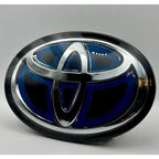 3D Car Hybrid Logo Front Grill Hood trunk Emblem for Toyota Corolla Camry RAV4 Hilux CHR Highlander Yaris Vios Alphard HRV Reiz