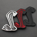 For Ford Focus SVT GT350 R GT500﻿ 3D Metal Snake Cobra Car Front Grille center grid Badge Emblem Side Fender Rear Trunk Sticker