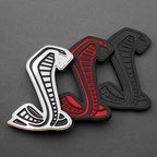 For Ford Focus SVT GT350 R GT500﻿ 3D Metal Snake Cobra Car Front Grille center grid Badge Emblem Side Fender Rear Trunk Sticker