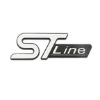 3D Metal ST Line Front Grille Emblem Badge Car Head Trunk Stickers For Ford Focus Mondeo Fiesta Explorer Styling Accessories