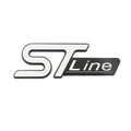 3D Metal ST Line Front Grille Emblem Badge Car Head Trunk Stickers For Ford Focus Mondeo Fiesta Explorer Styling Accessories