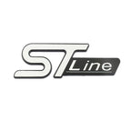 3D Metal ST Line Front Grille Emblem Badge Car Head Trunk Stickers For Ford Focus Mondeo Fiesta Explorer Styling Accessories