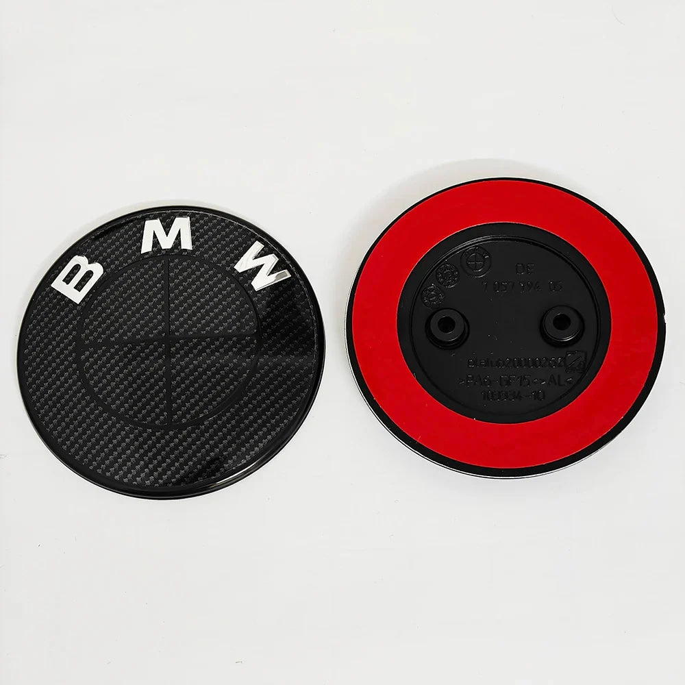 For BMW F20 F22 F23 F30 F80 F31 F34 F32 F82 F33 F10 F11 E81 E87 E63 E64 1Pcs 2 Holes 3 Holes Hood Emblem Trunk Badge Accessories