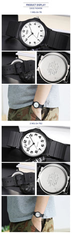 Casio Watch Classic Stylish Simplicity Design Digital Display Quartz Movement Water Resistant Men's And Women's MQ-24-7B/7B2