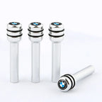 4Pcs Aluminum Alloy Car Door Lock Pins Security Rod Knob Cover For BMW M 50th Anniversary M5 E46 E90 F10 E39 E36 F20 E87 G30 E92