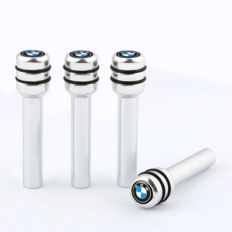 4Pcs Aluminum Alloy Car Door Lock Pins Security Rod Knob Cover For BMW M 50th Anniversary M5 E46 E90 F10 E39 E36 F20 E87 G30 E92