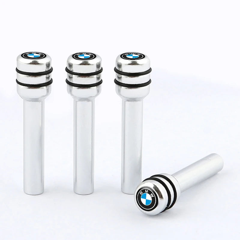 4Pcs Aluminum Alloy Car Door Lock Pins Security Rod Knob Cover For BMW M 50th Anniversary M5 E46 E90 F10 E39 E36 F20 E87 G30 E92