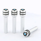 4Pcs Aluminum Alloy Car Door Lock Pins Security Rod Knob Cover For BMW M 50th Anniversary M5 E46 E90 F10 E39 E36 F20 E87 G30 E92