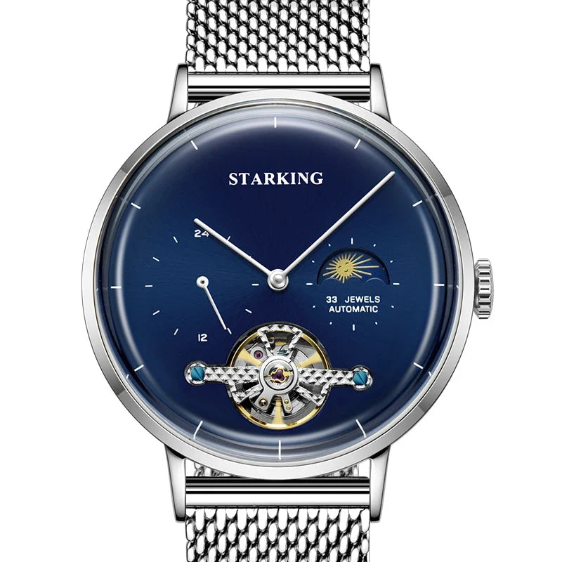 Classic Men's Watches Tourbillon Multi-function Full Automatic Men Watch High end Male Steel Strap Waterproof Wrist watches