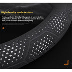 For Chevrolet Cruze Bolt Aveo Spark Onix capti Cavalier Carbon fiber Suede Microfiber Car Steering Wheel Cover Auto Accessories