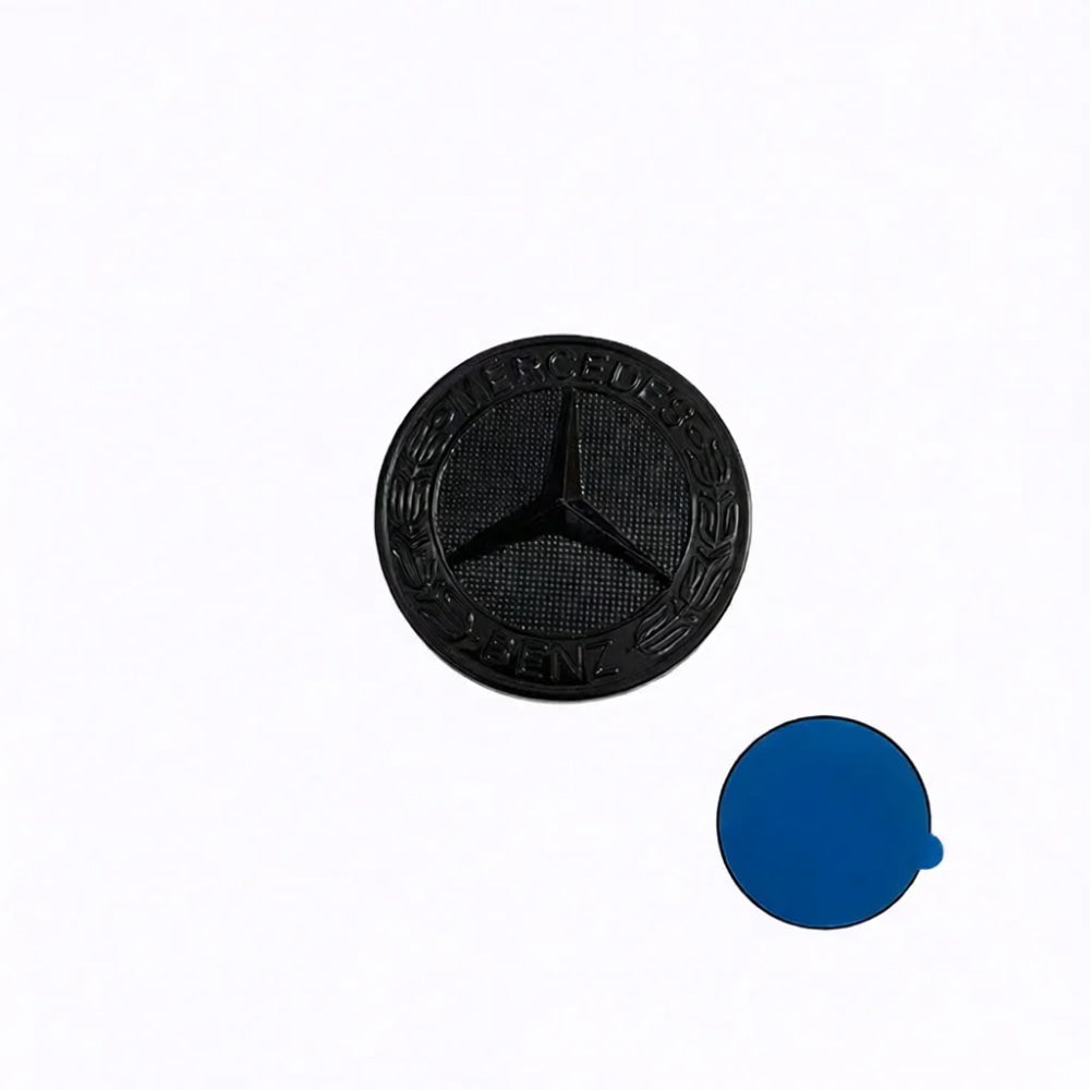 57mm Star Flat Hood Bonnet Logo Emblem Badge stickers For Mercedes Benz W204 W124 W201 W202 W212 W220 W205 automobile Accessorie