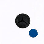 57mm Star Flat Hood Bonnet Logo Emblem Badge stickers For Mercedes Benz W204 W124 W201 W202 W212 W220 W205 automobile Accessorie