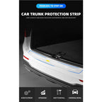 Car Transparent Rear Guard Plate Trunk Sticker For Chevrolet Silverado Impala Malibu Equinox Cruze Camaro Tahoe/Suburban Cavalie