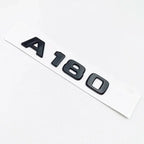 3D ABS Black A35 A45 A160 A180 A200 A250 Logo Letters 4MATIC Badge Car Rear Star Sticker AMG Emblem For Mercedes Benz