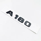 3D ABS Black A35 A45 A160 A180 A200 A250 Logo Letters 4MATIC Badge Car Rear Star Sticker AMG Emblem For Mercedes Benz