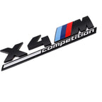 3D Metal Thunder Rear Tail Side Label Sticker Accessories For BMW X1 X2 X3 X4 X5 X6 X7 iX3 E46 E70 E90 F07 F10 F20