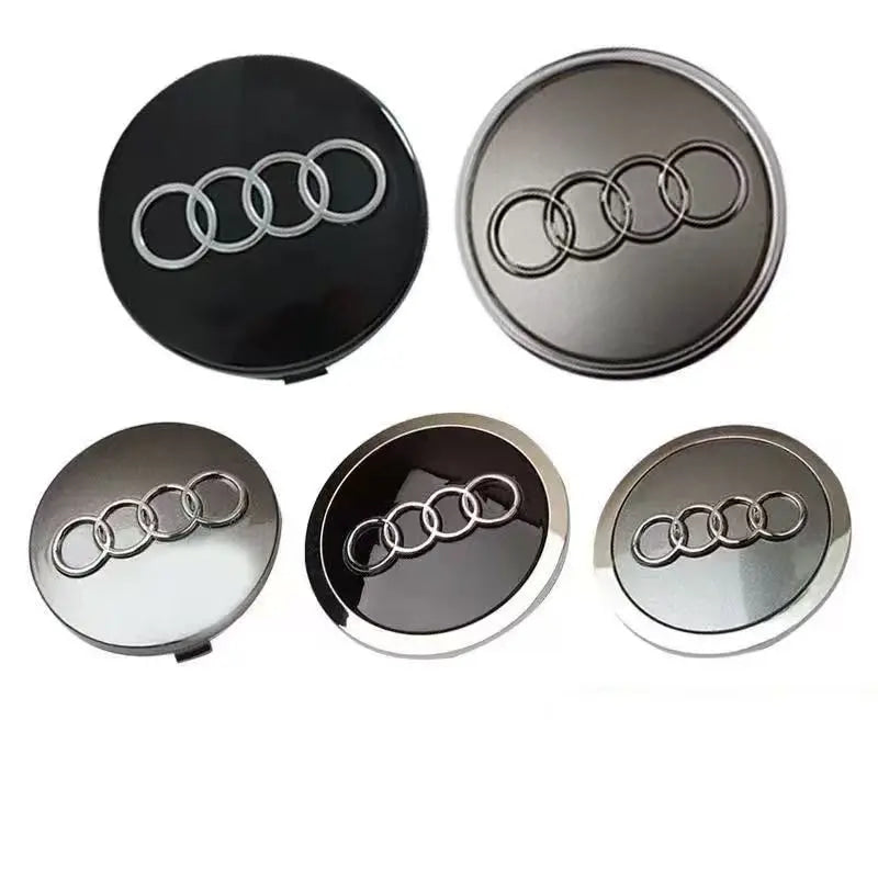 Car Wheel Center Cap Hub Covers 4pcs 60mm 61mm 68mm 69mm 135mm 4B0601170 4F0601165N A3 A4 A5 A6 A7 A8 S4 Q3 Q5 Q7 Accessories