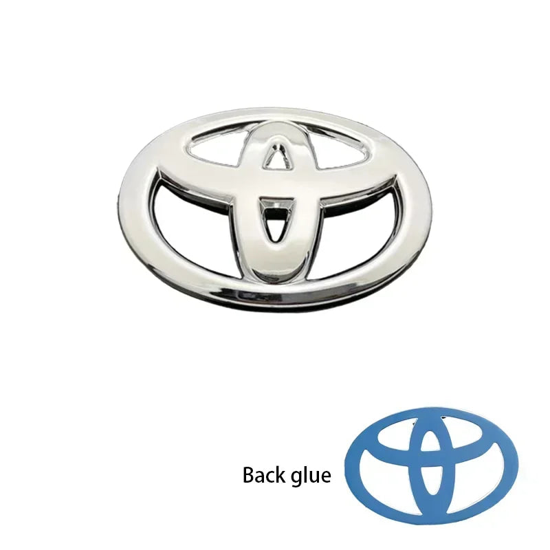 For Toyota RAV4 Camry Corolla Levin Yaris Reiz Vios Highlander CHR prius aygo hrv ABS Car front grille trunk suitcase Logo