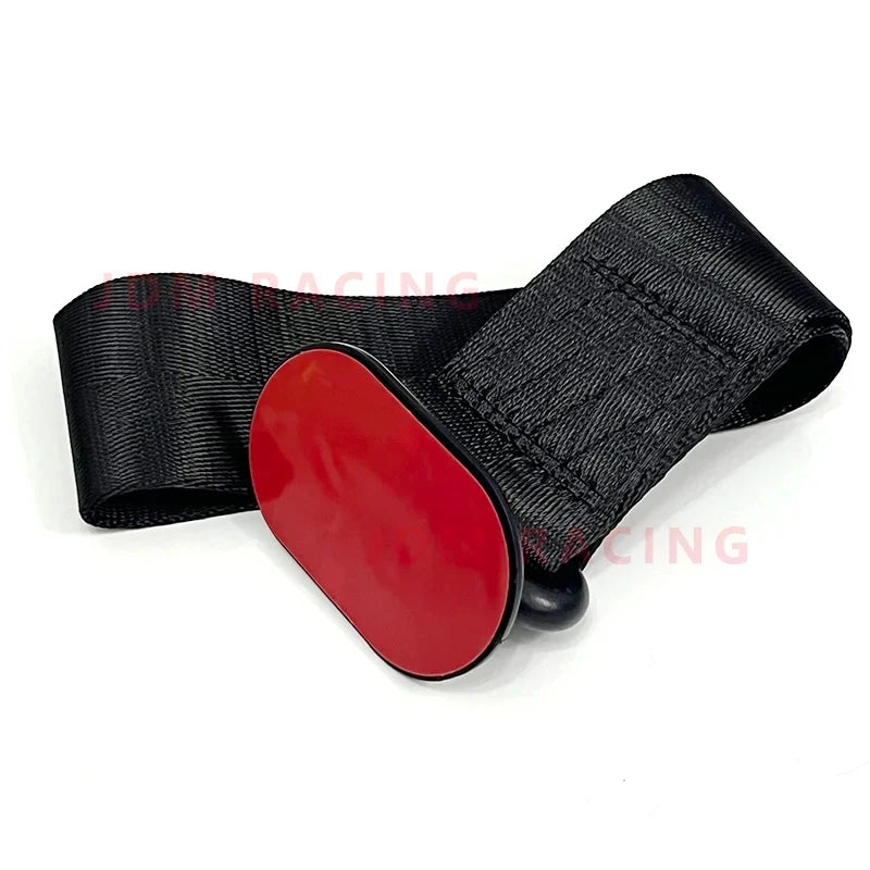 High Strength Car Color Pendant Tow Strap Belt Tow Rope Sticker Ribbon Car Decorations Sticker Trailer Ropes Bumper Towing Strap