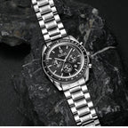 New Men Watch Calendar Business Quartz Watches Mens Top Brand Luxury Sport Waterproof Luminous Stainless Steel Man Wristwatches