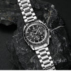 New Men Watch Calendar Business Quartz Watches Mens Top Brand Luxury Sport Waterproof Luminous Stainless Steel Man Wristwatches