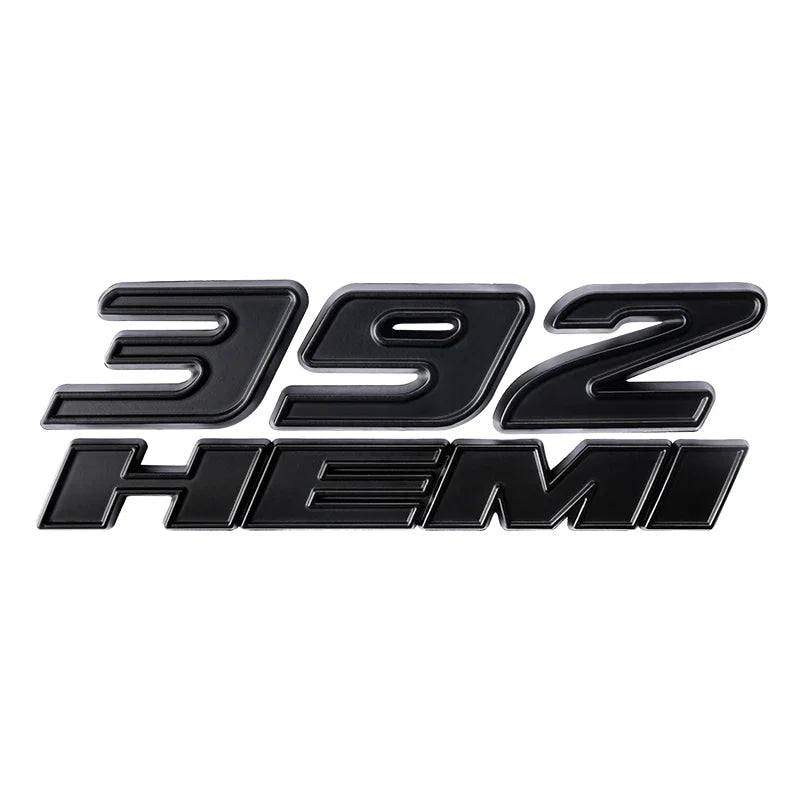 3D Metal Car Stickers 392 345 HEMI Emblem For Journey Charger Ram 1500 Caliber Nitro Caravan Avenger Dart Challenger Dodge