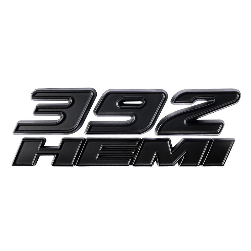 3D Metal Car Stickers 392 345 HEMI Emblem For Journey Charger Ram 1500 Caliber Nitro Caravan Avenger Dart Challenger Dodge