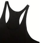 Mens Bodybuilding Faux Cotton Tank Top Gym Fitness Sports Sleeveless Top Skull Print Breathable Tank Top Mens Summer Tank Top