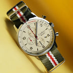 CADISEN New Chronograph Men's Quartz Watch Top Luxury Watches For Men MIYOTA 0S10 AR Mirror Waterproof Canvas Men's Wristwatch