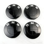 Car 68mm 56mm Wheel Center Caps Emblem Badge 50th Accessories For BMW E39 E46 E90 E60 E87 E53 F10 F20 F30 M X3 X5 X6
