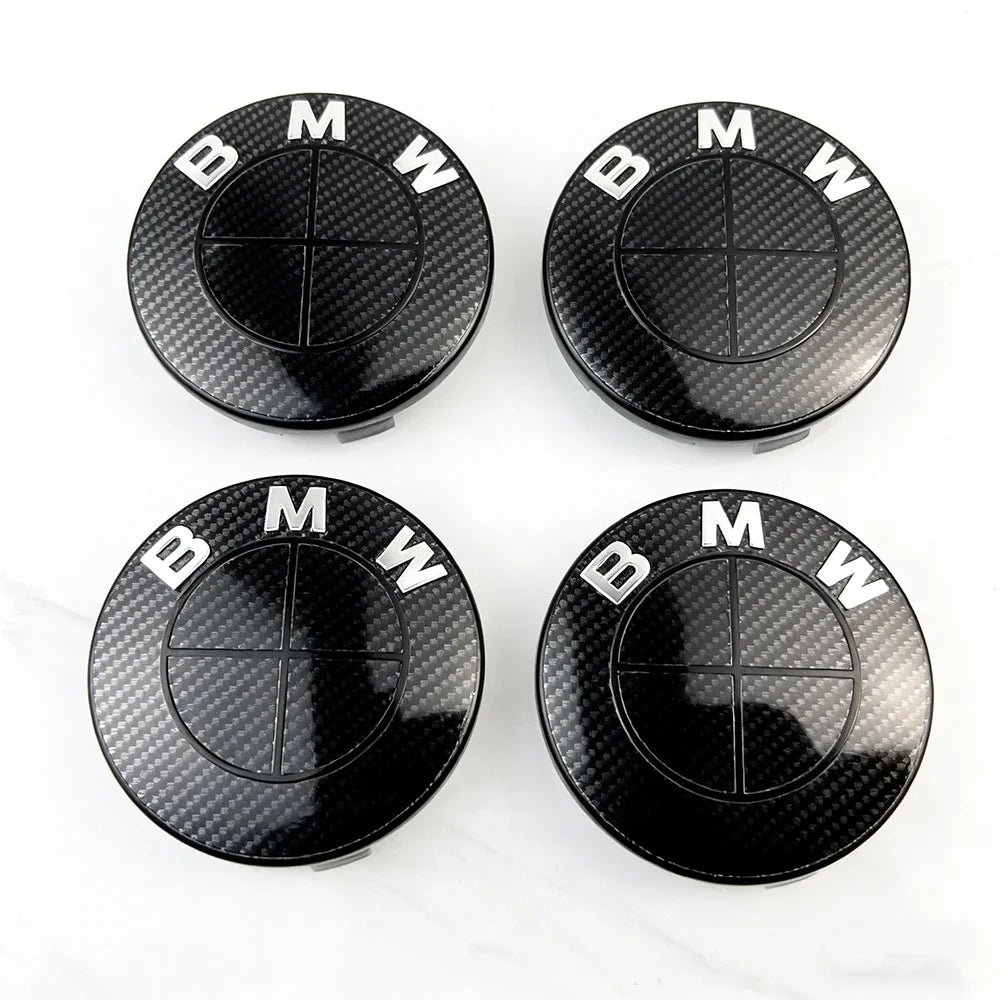 Car 68mm 56mm Wheel Center Caps Emblem Badge 50th Accessories For BMW E39 E46 E90 E60 E87 E53 F10 F20 F30 M X3 X5 X6