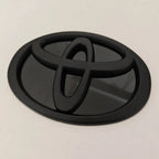 Modified Black Bottom Front Grille Badge Trunk Car Logo Suitable for Toyota RAV4 CAMRY COROLLA LANDCRUSER RAV4 VIOS SIENNA YARLS