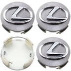 4pcs old 62mm Lexus logo 3D car emblem Wheel Center Hub Cap auto Rim refit dust-proof badge covers sticker styling accessories