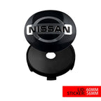 4Pc 56/60mm Wheel Center Hub Rim Caps Car Wheel Hub Covers Fit For Nissan X-Trail Qashqai Almera Note Leaf J10 Teana V36 Tiida