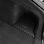 For Tesla Model Y Juniper Trunk Organizer Side Storage Box Boot Organizer Flocked TPE Mat Anti-dirty 2025 Car Travel Accessories