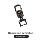 Metal Keychain Car Logo Keyring Pendant Auto Accessories For Chevrolet Cruze Onix Tracker Aveo Bolt Captiva Equinox Spark Tahoe