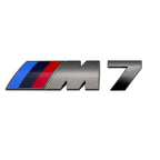 5.5cm for M logo new gray ABS sticker trunk badge for BMW X1M X2M X3M X4M X5M X6M X7M M1M2M3M4M5M6M7M8