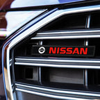 Car Decorative Lights LED Front Hood Grille Emblem Badge Decoration For Nissan Qashqai j11 j10 Juke X Trail t32 Tiida Leaf Versa