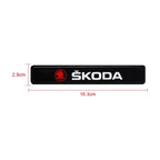 For Skoda Octavia 2 3 Car Front Grille Sticker Badge Car Head Grill Emblem LED Light Emblem For Skoda Octavia MK2 MK1 2 3 A5 A7
