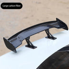 For GT Style Small Rear Trunk Spoiler Wing Car Rear Spoiler Boot Mini Wing Model Decoration Auto Accessories Universal Wing