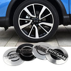 4Pc 56/60mm Wheel Center Hub Rim Caps Car Wheel Hub Covers Fit For Nissan X-Trail Qashqai Almera Note Leaf J10 Teana V36 Tiida