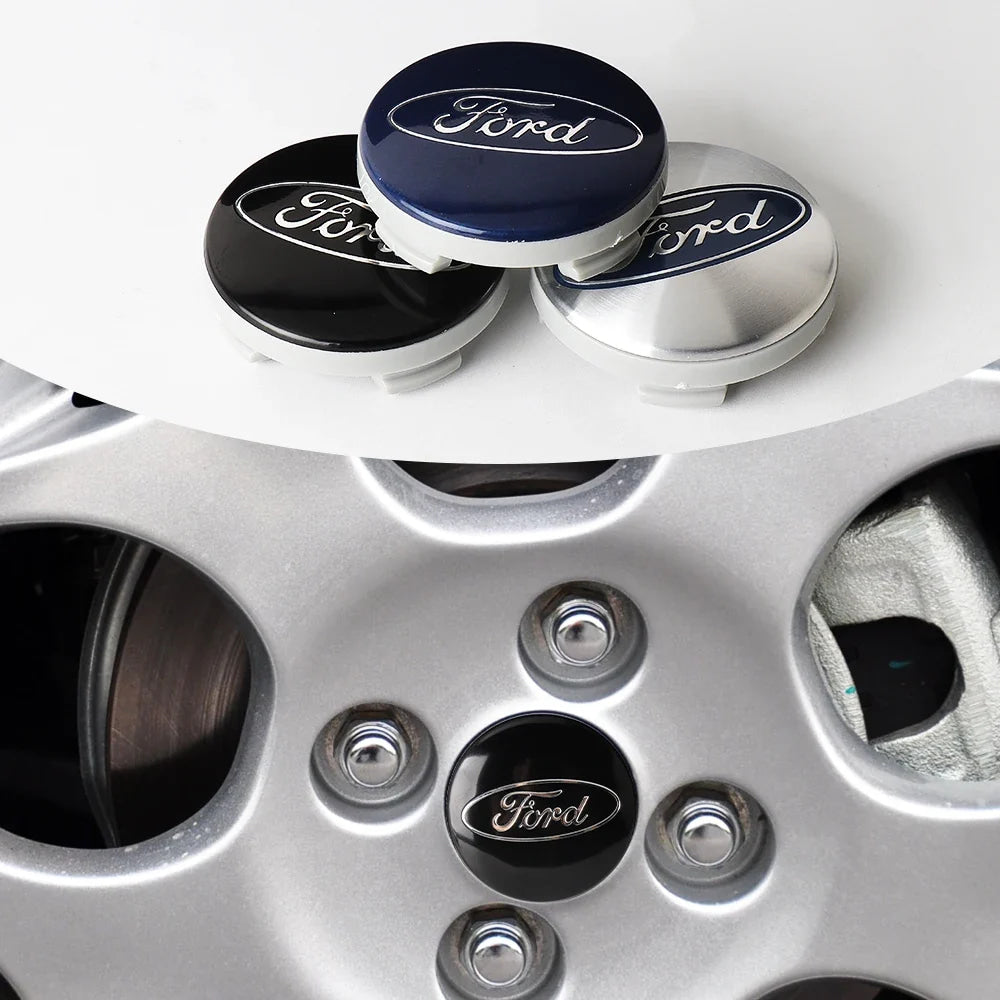 4Pcs 54MM Car Styling Wheel Hub Cap Auto Hubcaps Accessories For Ford Focus Mk2 MK3 MK7 MK4 Fiesta Ranger Mustang Kuga Explorer