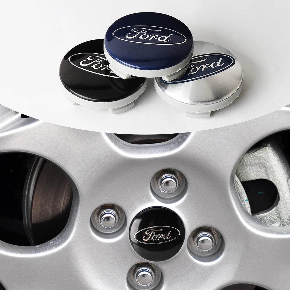 4Pcs 54MM Car Styling Wheel Hub Cap Auto Hubcaps Accessories For Ford Focus Mk2 MK3 MK7 MK4 Fiesta Ranger Mustang Kuga Explorer