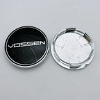 4pcs/set 68mm ( Clips 62mm ) Car Wheel Center Caps Rim Hub Dust Cover Wheel Hubcaps Vossen Logo Emblem Badge Car Accessories
