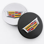 66mm 4pcs Wheel Center Hub Cover Caps Accessories for Cadillac Escalade XT5 XT6 CT5 CT6 XTS CT4 Auto Tire Emblem Car Styling