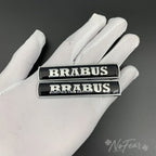3D Metal Logo Emblem Badge Stickers For Brabus smart w204 w205 GLC G63 G65 W463 G500 G350 CLA w464 w221 w213 w206 w212 GLS