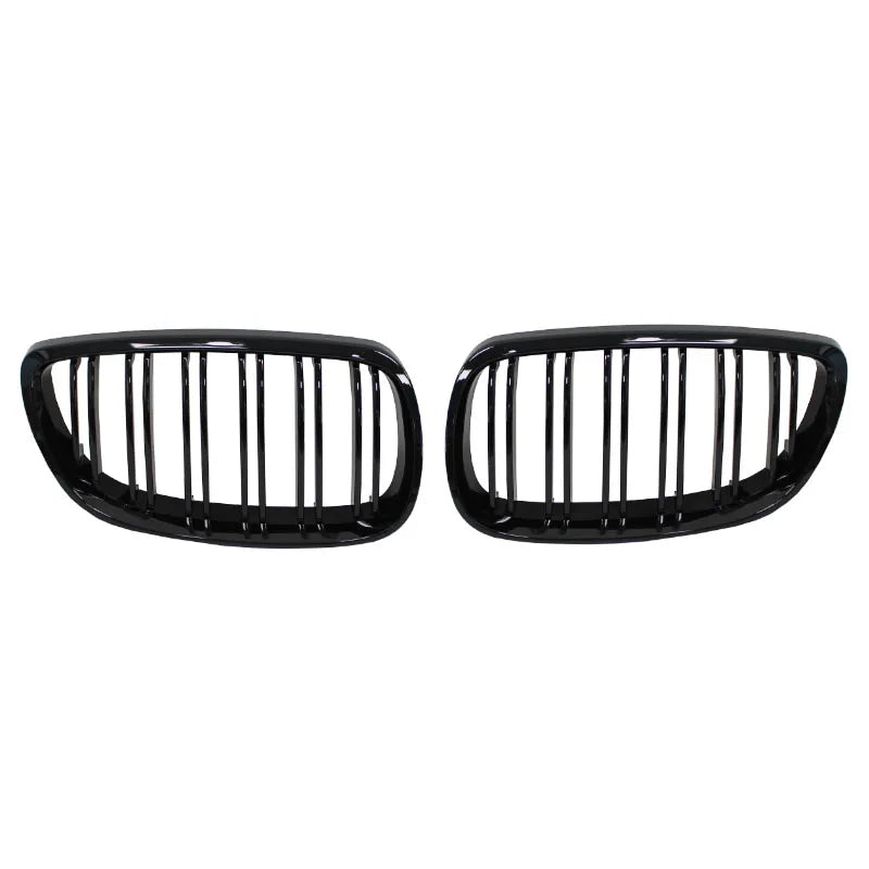 Pair Gloss Matt Carbon Black 3 Color Front Kidney Grille For BMW E92 E93 M3 2006-2009 Racing Grills