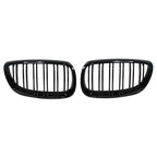 Pair Gloss Matt Carbon Black 3 Color Front Kidney Grille For BMW E92 E93 M3 2006-2009 Racing Grills